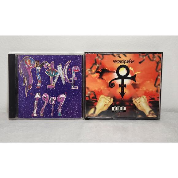 Prince 1999 And Emancipation (3 Discs) Tested CD Lot 1982, 1996 Pre-owned - Picture 1 of 7